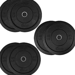 PRx Performance Crumb Rubber Bumper Plate Pairs Black
