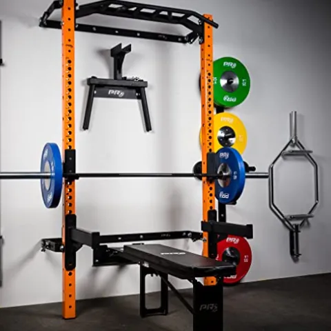 PRx Performance Wall Mounted Flat Weight Bench Black