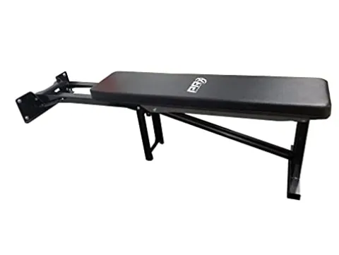 PRx Performance Wall Mounted Flat Weight Bench Black