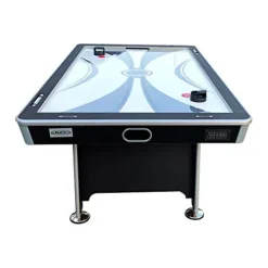 PUCK Apollo 7-Foot Air Hockey Table White