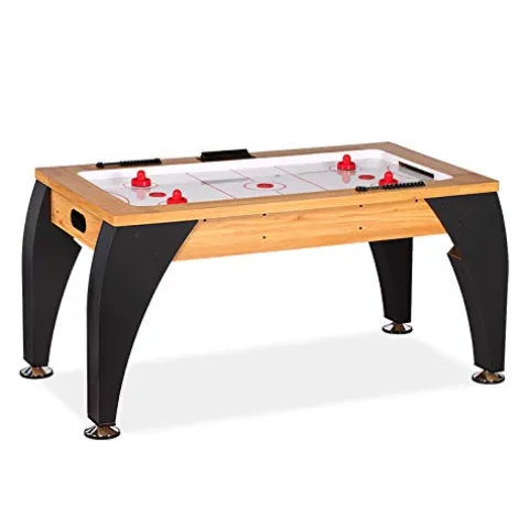 PUCK Sphynx 5-Foot Air Hockey Table Brown