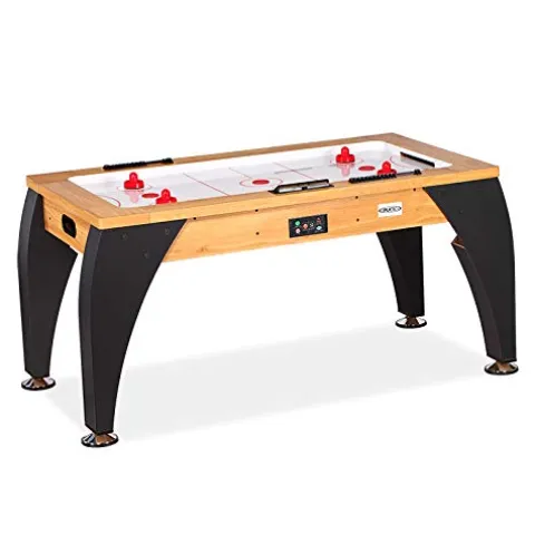 PUCK Sphynx 5-Foot Air Hockey Table Brown