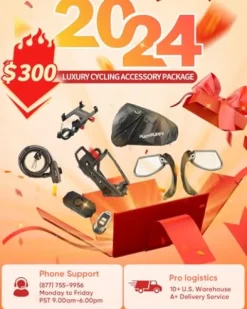 PUCKIPUPPY Electric Bike 960W 48V 15AH 28MPH 26″ Fat Tire Grayish Blue