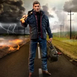 QMx Supernatural Dean Winchester 1:6 Scale Articulated Figure Tan