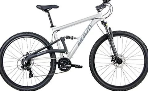 Quality Gravity FSX 29 LTD Dual Suspension Mountain Bike Matt Ti Gray