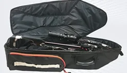 RAVIN Crossbow Soft Case Bundle with Arrows, Broadheads, Lighted Nocks, and Hat Black