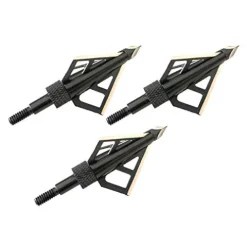 RAVIN Crossbows Hard Case with Shoulder Sling and Hunting Broadheads Kit Black