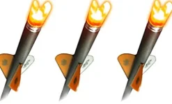 RAVIN Crossbows Protective Soft Case Bundle with Arrows, Sling, Hat, Dampeners, and Broadheads Black Orange