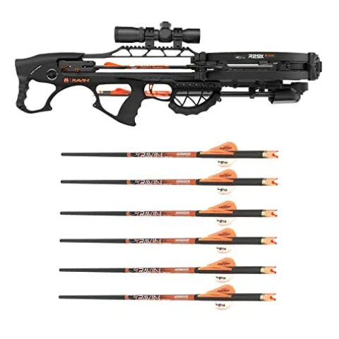 RAVIN Crossbows R29X 450 FPS Crossbow Package Hunter’s Bundle Black
