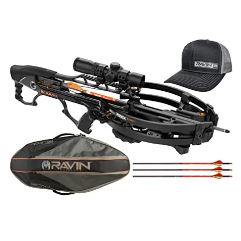 RAVIN Crossbows R26X Bundle with Soft Case and Snapback Hat Black