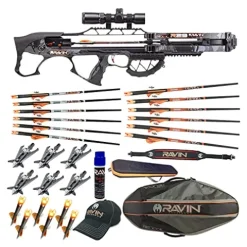 RAVIN R29 430 FPS Crossbow Huntsman Bundle Predator Camo 11 Items