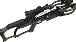 RAVIN R10 Predator Crossbow Bundle with Hard Case, Shoulder Sling, and Broadheads Gray