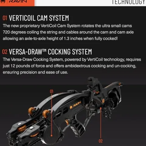 RAVIN Ravin R18 Takedown VertiCoil Crossbow Multi