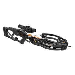 RAVIN R5X Crossbow Bundle with Hard Case, Titanium Broadheads, Carbon Arrows, Sling, Bi-Pod, Hat, String Fluid Black