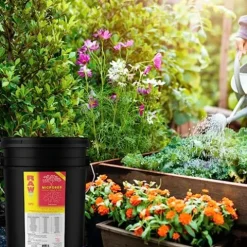 RAW Microbes Bloom 25lb – Beneficial Microbial Inoculant for Flowering Plants