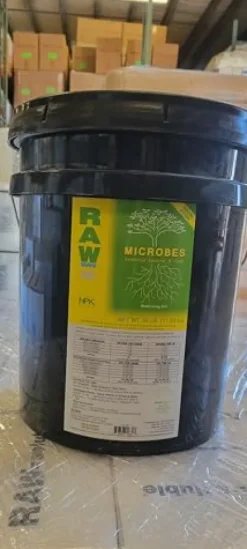 RAW Microbes Grow Plant Growth Enhancer 25lb