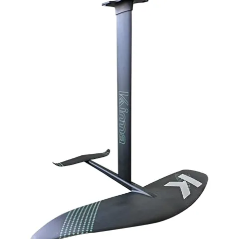 Rayleap Hydrofoil Surfing Portable Aluminum Carbon Hydrofoil Black