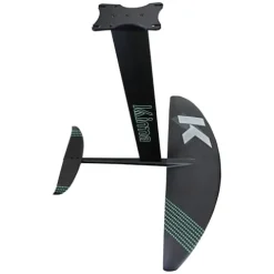 Rayleap Hydrofoil Surfing Portable Aluminum Carbon Hydrofoil Black