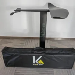 Rayleap Hydrofoil Surfing Portable Aluminum Carbon Hydrofoil Black