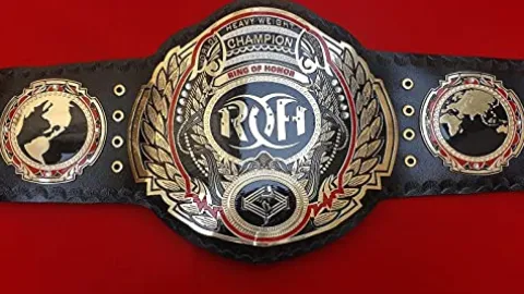 Ray’s ROH World Heavy Weight Wrestling Champion Replica Belt Adult Size Black