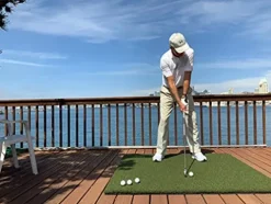 Real Feel Golf Mats Country Club Elite 4’X6′ Golf Hitting Mat | Heavy Duty Commercial Practice Mat | Indoor/Outdoor