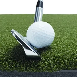 Real Feel Golf Mats Original Country Club Elite 4’X10’ Heavy Duty Golf Hitting Mat | Accepts Real Tee | Indoor/Outdoor