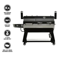 recteq DualFire 1200 Wood Pellet Smoker Grill Wi-Fi Electric