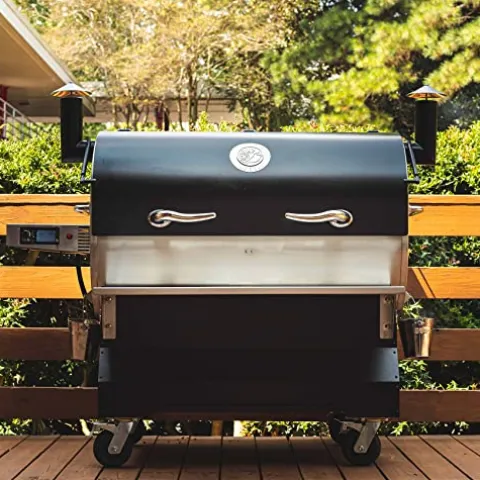 recteq RT-2500 BFG Wood Pellet Smoker Grill Stainless Steel