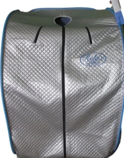 Relax Sauna Far Infrared Sauna – Featuring Unique Far Infrared Generators Silver