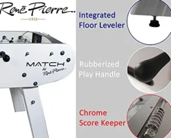 Rene Pierre Foosball Table White