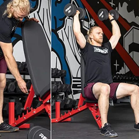 REP Adjustable Bench AB-3100 V3 Red