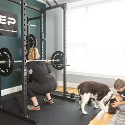 REP Bumper Plates for Strength and Conditioning Workouts 250 LB Set Black