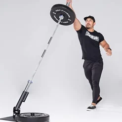 REP Bumper Plates for Strength and Conditioning Workouts and Weightlifting – 370 LB Set Black