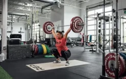 REP Competition Bumper Plates for Olympic Weightlifting 140kg Set Green Yellow Blue Red