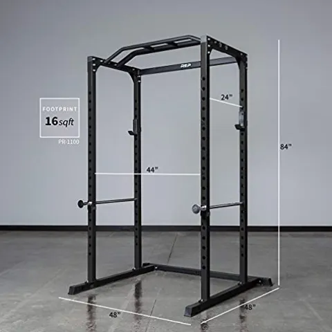 REP FITNESS PR-1100 Power Rack Black