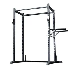 REP Fitness Short Power Rack PR-1050 with Dip Attachment – Power Rack w/Dip Attach