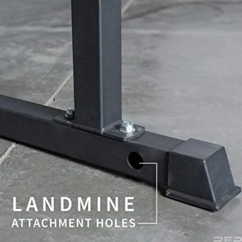 REP Fitness Short Power Rack PR-1050 with Dip Attachment – Power Rack w/Dip Attach