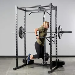 REP Power Rack PR-1000 with LAT Pull-Down and Dip Black