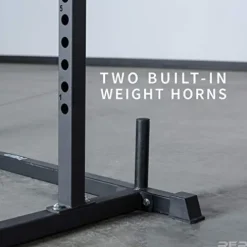 REP Short Power Rack with Adjustable Bench AB-3000 and Dip Attachment Power Rack w/Adj Bench and Dip