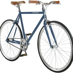 Retrospec Harper Single Speed Fixie-Style Bike Urban Commuter Bicycle Navy