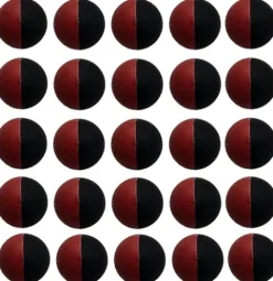 Riot Balls 500 Count Non-Lethal Pepper Spray & Tear Gas Blend Projectiles Black/Red