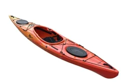 Riot Kayaks Edge 13 Touring Kayak Sunset (Orange/Yellow)