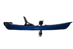 Riot Kayaks Mako 12 Sit-on-Top Fishing Kayak with Impulse Pedal Drive Neptune Blue/Black