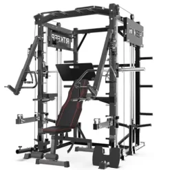 RitKeep Fitness PMAX 4750 Smith Machine Home Gym Combo Plus Black