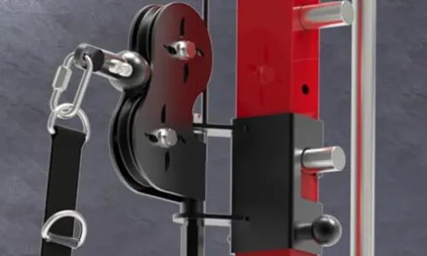 RitKeep Fitness PMAX-4750 Dual Plate Loaded Smith Machine Black (Plus)