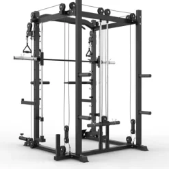 RitKeep Fitness PMAX-4550 Multi Functional Smith Machine Training System Black