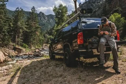 RiverSmith Euro River Quiver 11’4″ 2-Banger Black Quick Release