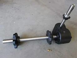 R&L SUPPLY Meyer Diamond Salt Spreader Gearbox Assembly with Sprockets 63177 00118-337-01