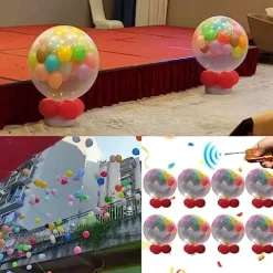 RmtcBal Wedding Surprise Burst Balloon Set 1 Dark Color-y