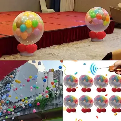 RmtcBal Wedding Surprise Burst Balloon Set 1 Dark Color-y